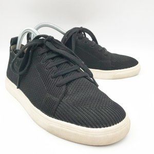 Lucky Brand Black and White Knit Sneakers